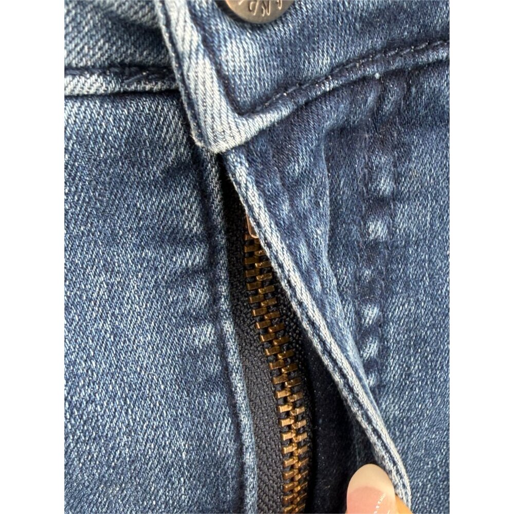 UNIVERSAL STANDARD Seine High Rise Straight Leg Jean 12 Anzio Blue - Picture 3 of 14